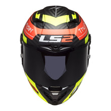 LS2 FF805C THUNDER CARBON ATTACK - MATTE RED / HI-VIS YELLOW 22.06
