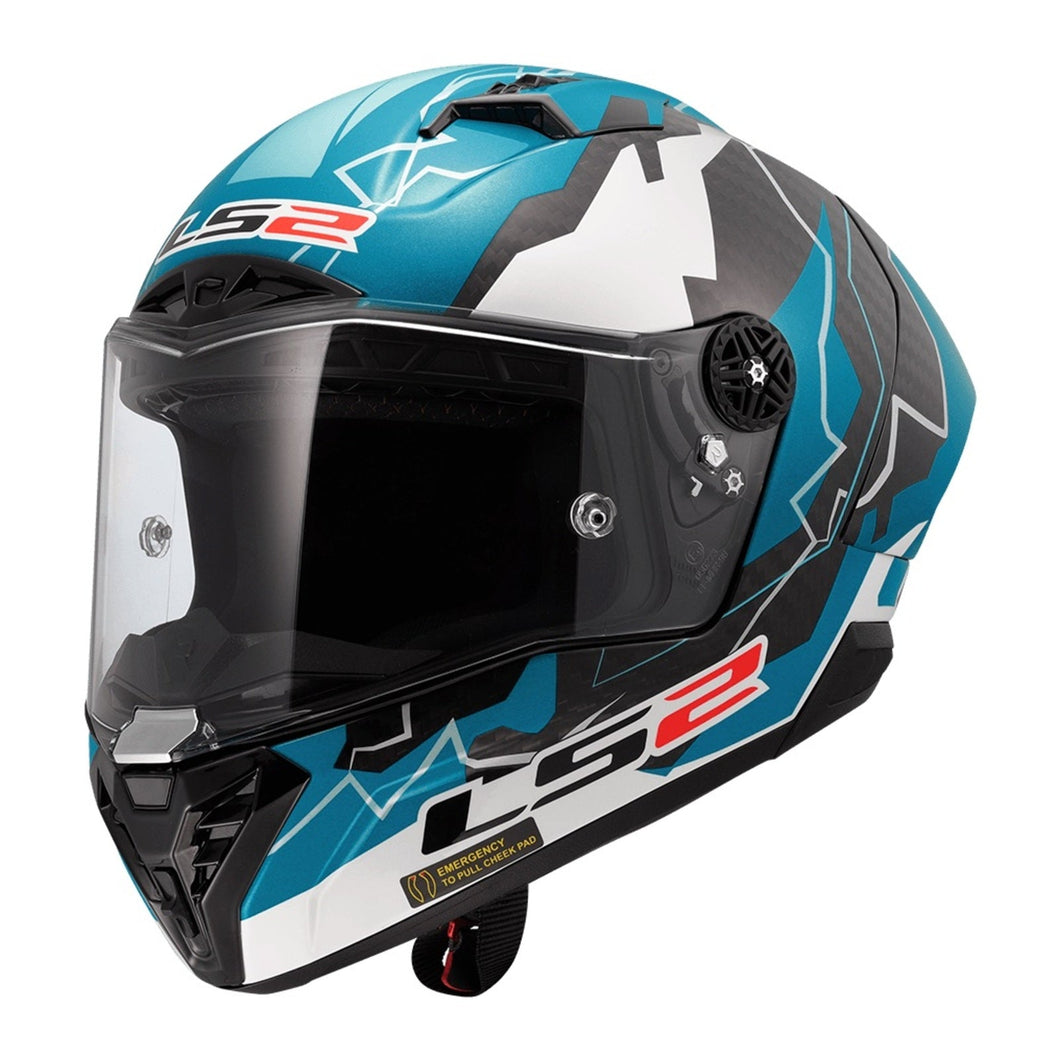 LS2 FF805GP THUNDER GP AERO HELMET - HUERTAS REPLICA