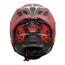 LS2 FF807 DRAGON ENTHUM HELMET - BLACK / RED 22.06