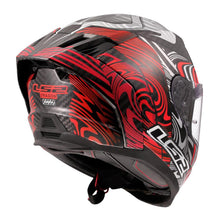 LS2 FF807 DRAGON ENTHUM HELMET - BLACK / RED 22.06