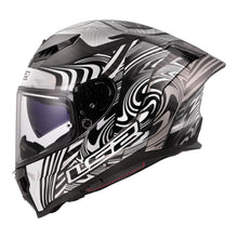 LS2 FF807 DRAGON ENTHUM HELMET - BLACK / SILVER 22.06