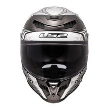LS2 FF807 DRAGON ENTHUM HELMET - BLACK / SILVER 22.06