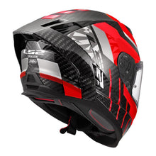 LS2 FF807 DRAGON TRAX HELMET - BLACK / CARBON 22.06