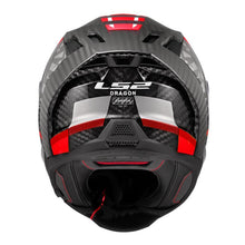 LS2 FF807 DRAGON TRAX HELMET - BLACK / CARBON 22.06