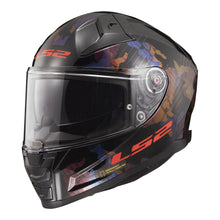 LS2 FF811 VECTOR II KAMO HELMET - BLACK / BLUE / TITANIUM 22.06