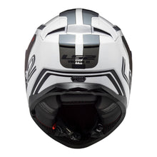 LS2 FF811 VECTOR II METRIC HELMET - WHITE / TITANIUM / SILVER