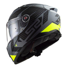LS2 FF811 VECTOR 2 MATTE TITANIUM / HI-VIS YELLOW 22.06