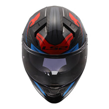 LS2 FF811 VECTOR 2 CARBON SAVAGE HELMET - BLUE / RED