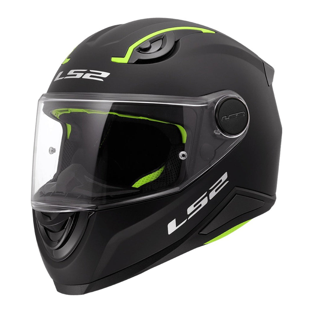 LS2 FF812 KID HELMET - MATT BLACK