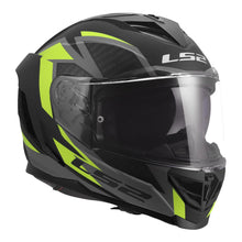 LS2 FF818 STORM 3 DYNAMO HELMET - BLACK / HI-VIS YELLOW