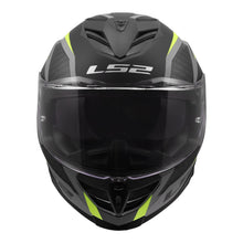 LS2 FF818 STORM 3 DYNAMO HELMET - BLACK / HI-VIS YELLOW