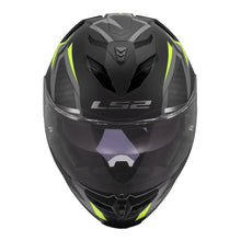 LS2 FF818 STORM 3 DYNAMO HELMET - BLACK / HI-VIS YELLOW