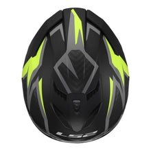 LS2 FF818 STORM 3 DYNAMO HELMET - BLACK / HI-VIS YELLOW
