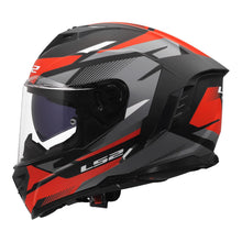 LS2 FF818 STORM 3 KOMAI HELMET - BLACK / RED