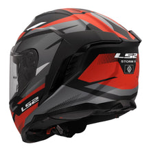 LS2 FF818 STORM 3 KOMAI HELMET - BLACK / RED
