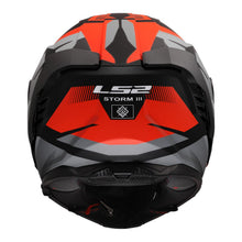 LS2 FF818 STORM 3 KOMAI HELMET - BLACK / RED