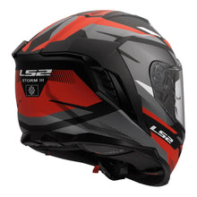 LS2 FF818 STORM 3 KOMAI HELMET - BLACK / RED