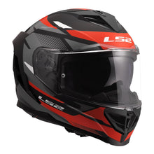 LS2 FF818 STORM 3 KOMAI HELMET - BLACK / RED