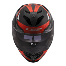 LS2 FF818 STORM 3 KOMAI HELMET - BLACK / RED