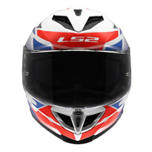 LS2 FF818 STORM 3 KOMAI HELMET - WHITE / BLUE / RED