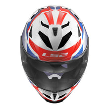 LS2 FF818 STORM 3 KOMAI HELMET - WHITE / BLUE / RED