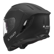 LS2 FF818 STORM 3 HELMET BLACK (Size: MEDIUM)