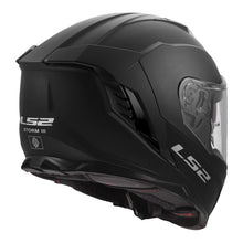 LS2 FF818 STORM 3 HELMET BLACK (Size: MEDIUM)