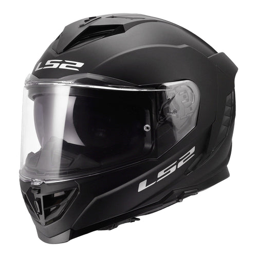 LS2 FF818 STORM 3 HELMET BLACK (Size: MEDIUM)