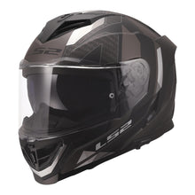 LS2 FF818 STORM 3 SPORTY HELMET - BLACK / GREY