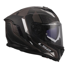 LS2 FF818 STORM 3 SPORTY HELMET - BLACK / GREY