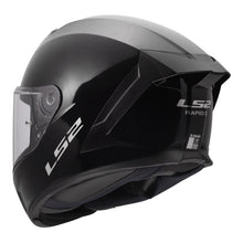 LS2 FF820 RAPID 3 SOLID HELMET - GLOSS BLACK