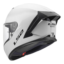 LS2 FF820 RAPID 3 SOLID HELMET - GLOSS WHITE