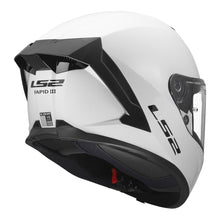 LS2 FF820 RAPID 3 SOLID HELMET - GLOSS WHITE