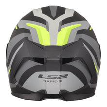 LS2 FF820 RAPID 3 HYPER HELMET - BLACK / HI-VIS YELLOW