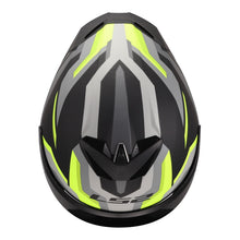 LS2 FF820 RAPID 3 HYPER HELMET - BLACK / HI-VIS YELLOW