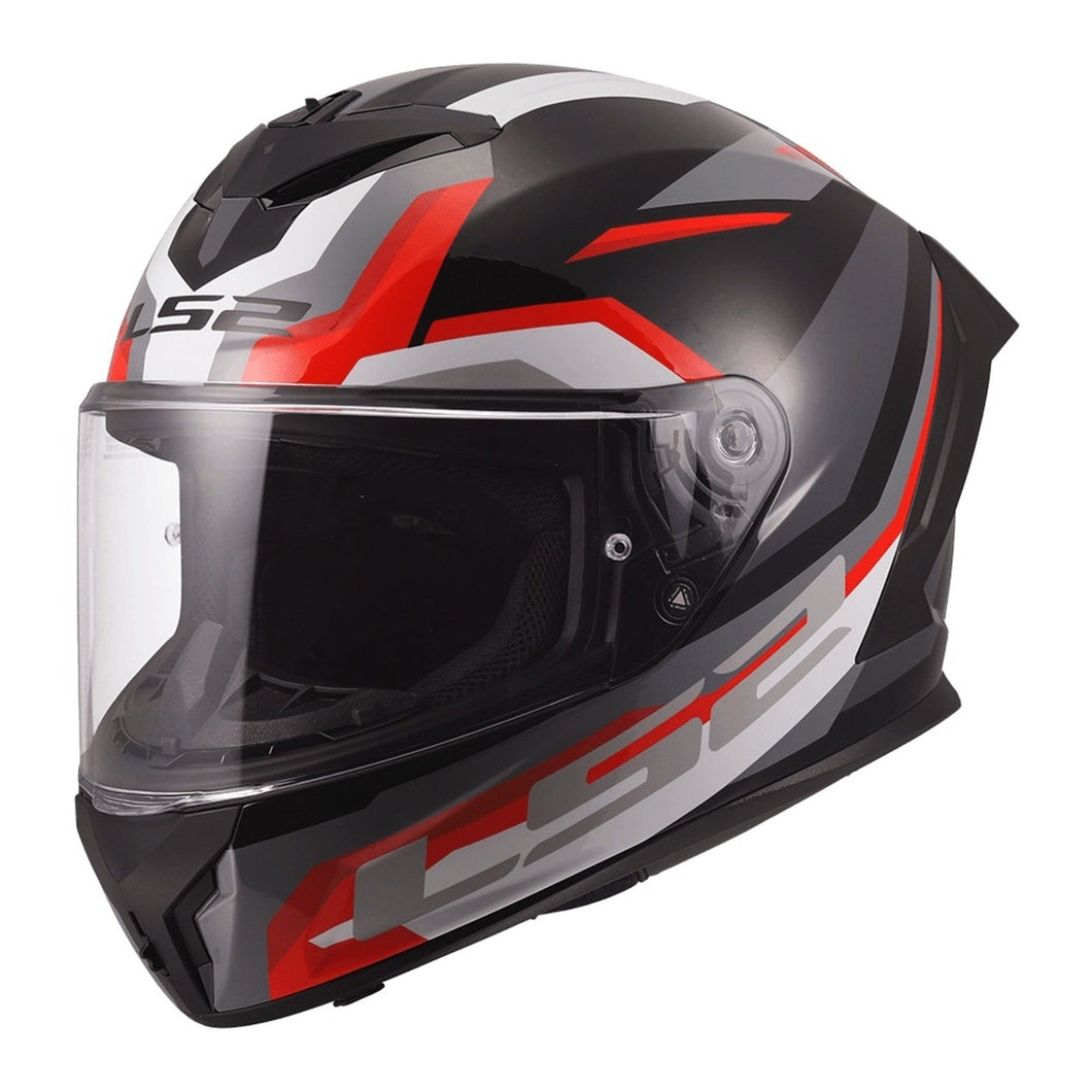 LS2 FF820 RAPID 3 HYPER HELMET - BLACK / RED