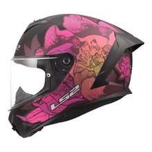 LS2 FF820 RAPID 3 POPPIES HELMET - BLACK / PINK