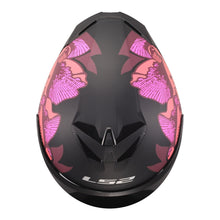 LS2 FF820 RAPID 3 POPPIES HELMET - BLACK / PINK
