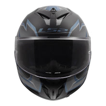 LS2 FF820 RAPID 3 XTREM HELMET - BLACK / BLUE PETROL