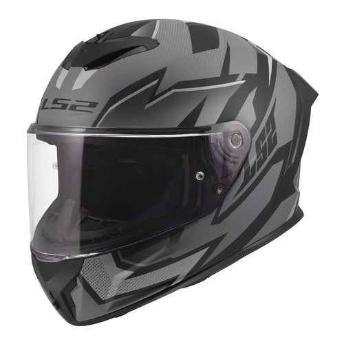 LS2 FF820 RAPID 3 XTREM HELMET - BLACK / GREY
