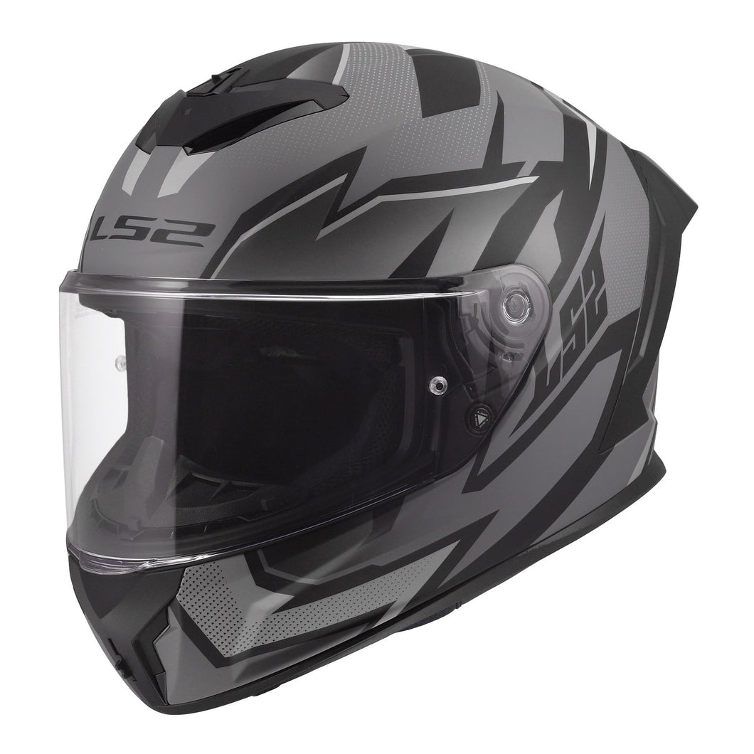 LS2 FF820 RAPID 3 XTREM HELMET - BLACK / GREY