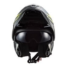 LS2 FF902 SCOPE SKID HELMET - BLACK / HI-VIS YELLOW