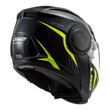 LS2 FF902 SCOPE SKID HELMET - BLACK / HI-VIS YELLOW