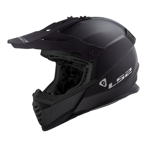 LS2 MX437 FAST EVO HELMET - MATTE BLACK