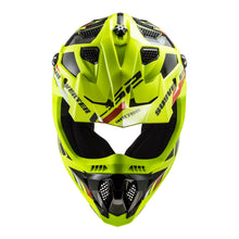 LS2 MX700 SUBVERTER EVO STOMP HELMET - HI-VIS YELLOW / BLACK