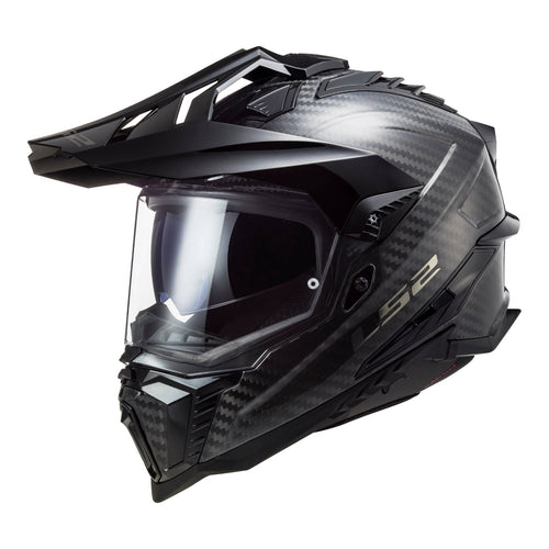 LS2 MX701 EXPLORER CARBON HELMET - GLOSS CARBON