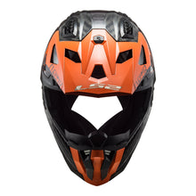 LS2 MX703 C X FORCE VICTORY - TITANIUM / ORANGE 06