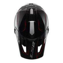 LS2 MX706 COZ ARCHED HELMET - BLACK / SILVER / TITANIUM