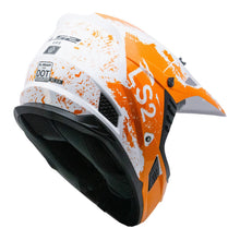 LS2 MX706 COZ HYDE HELMET - ORANGE / WHITE 22.06