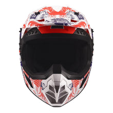 LS2 MX706J COZ FANTASY JUNIOR HELMET - MATTE WHITE / RED / BLUE